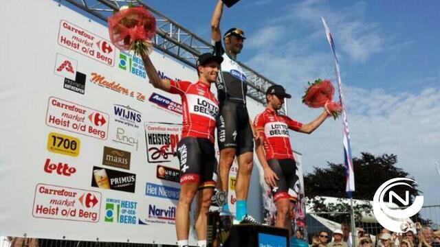 Tom boonen wint opnieuw Heistse Pijl, Kenny Dehaes opnieuw 2e 