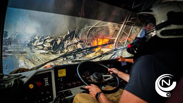 Inwoners Mol en Arendonk moeten ramen en deuren sluiten door Nederlandse brand in Hapert - beelden brand