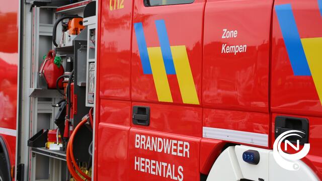 Brandweer Zone Kempen: veiligheidsventiel op gastank werkt zoals het hoort
