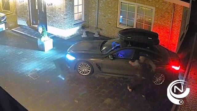 Autodief vertrekt in  Breda met 3 kinderen op achterbank : klemgereden in Geel E313, kinderen veilig