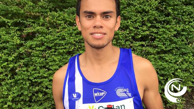 Brian Van Den Bossche wint B-reeks 800m in Sint-Niklaas 