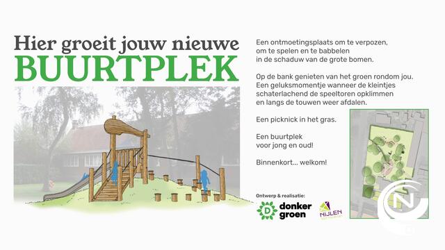 Voorbereidende werken voor omvorming buurtplek in Bevel gaan van start