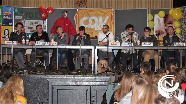 kOsh: CD&V haalt 53,3% na spits politiek debat, Open Vld 30,4%, N-VA en Groen 6%