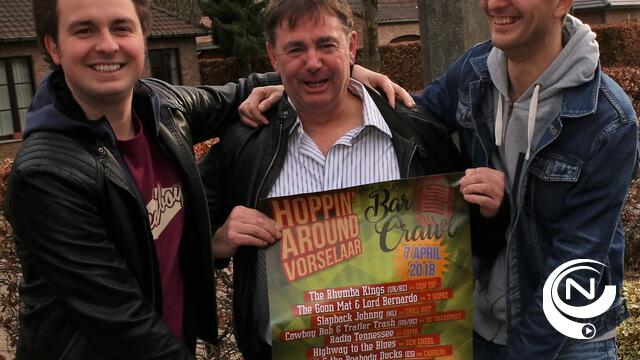 Hoppin’ Around presenteert topaffiche 11e Bar Crawl - win vrijkaarten
