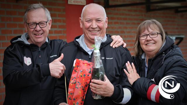 Afgevaardigde Leo Aerts (75) in de bloemen op VC Herentals