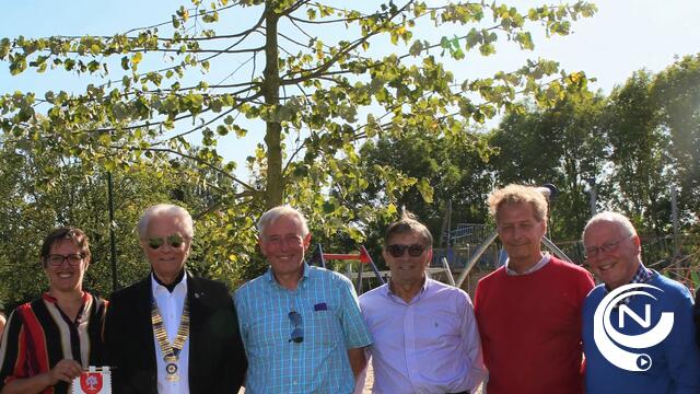 Guido Nicolaï voorzitter Rotary : 'Na de boom nu Rotary-zitbank in Netepark' - ook steunproject End Polio Now'
