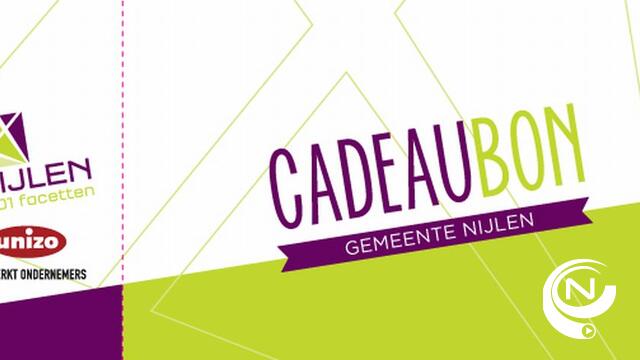 Nijlen: jarige gemeentelijke cadeaubon laat mooie cijfers noteren