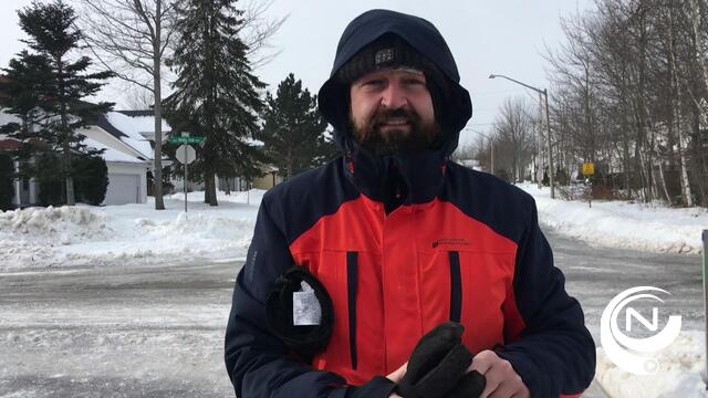  Vlaming in Canada: "4 tot 6 lagen fleece én thermisch ondergoed tegen vrieskou"