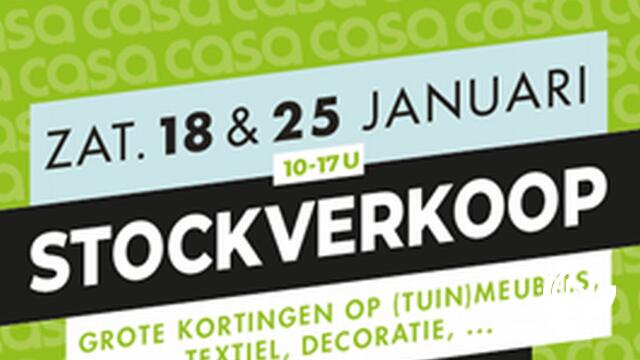 Nieuwe stockverkoop CASA in Itegem