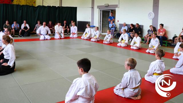 Sprankelende performance bij uitreiking Jujutsu diploma's Makoto Jutsu Do