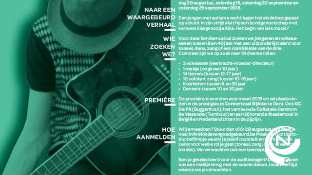 ‘Autisme! DEMusical: Mag ik even anders zijn?’ vertelt waargebeurd verhaal over autisme