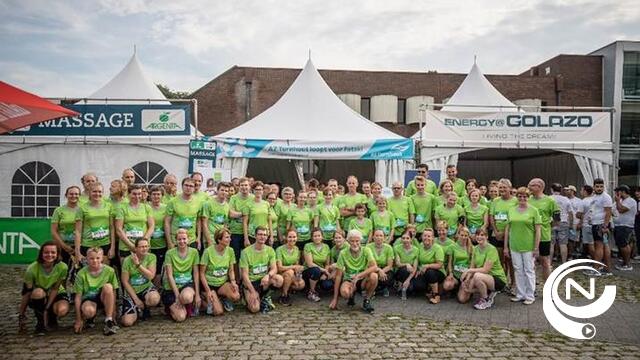AZ Turnhout loopt voor het goede doel op dwars door Turnhout