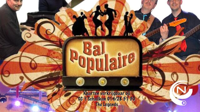 Bal Pop in zaal 't Hof op 6 mei