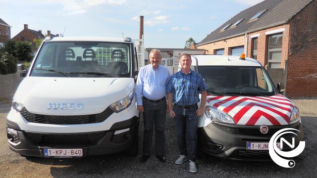 Twee CNG-voertuigen voor technische dienst Herenthout 