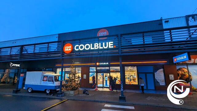 Snelkraak met putdeksel bij Coolblue Shopping Park Olen :  flinke hoeveelheid demotoestellen gestolen