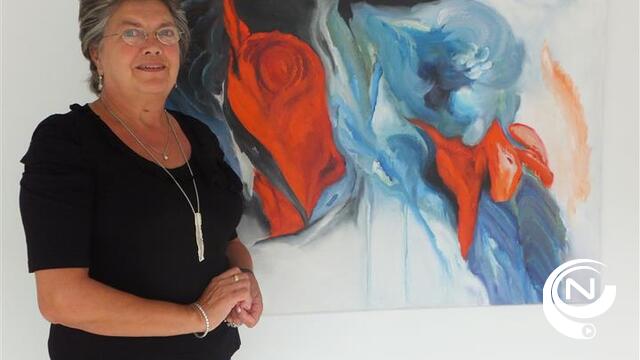 Laatste dagen Kunst@Q-Bic met kunstenaars Herentalse Academie 