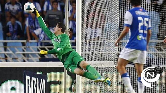 Thibaut Courtois (21) is beste doelman van Spanje