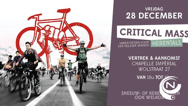 Critical Mass Herentals - De Eindejaarsroute op 28/12