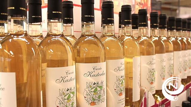 Delhaize en de gemeente Kasterlee lanceren in primeur de "Cuvée Kasterlee"-wijn.