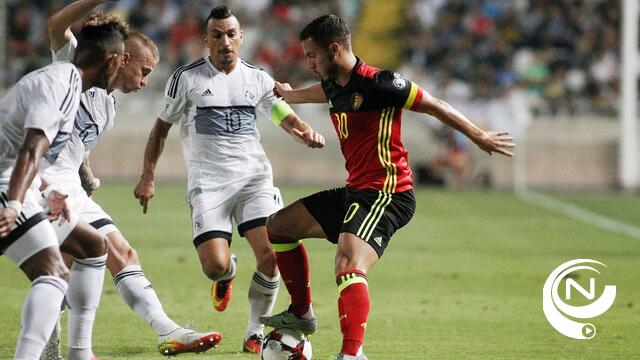 WK 2018 : ruime zege in Cyprus 0-3 voor efficiënte Duivels