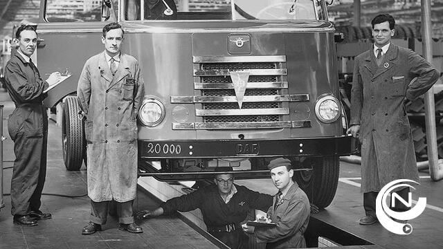 Zoektocht naar alleroudste DAF-truck on the road