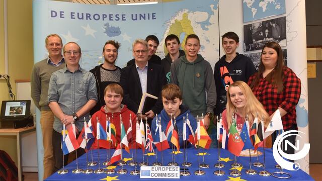 Leerlingen SBSO De Mast zijn Europese Ministers voor 1 dag 