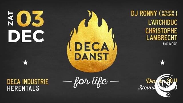 Het loopt storm voor DECA Danst van 3 december 