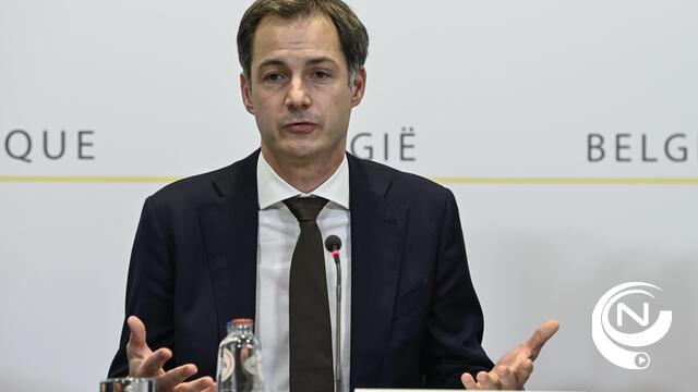 Premier De Croo : 'Niet-essentiële winkels sluiten, nog maar 1 nauw contact' - update