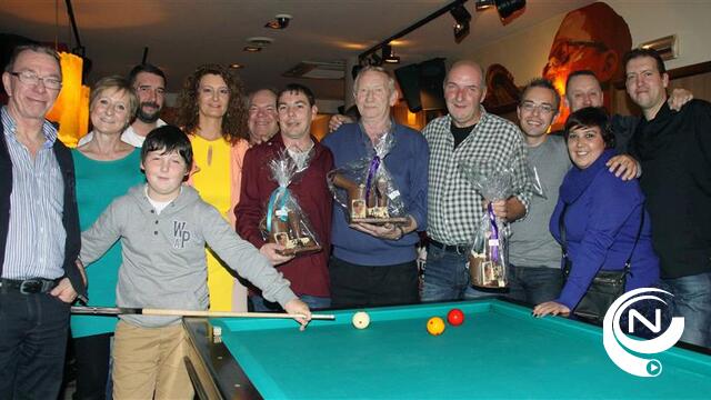 Memorial Marc Beckers : 3-daagse topbiljart in Den Thijs, Emiel Lambrechts wint finale
