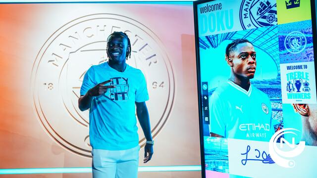 Droomtransfer Jérémy Doku naar City officieel: "Kevin zei me al dat ik hem alles mag vragen"