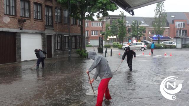 Herenthout liep maandag tweemaal onder water 