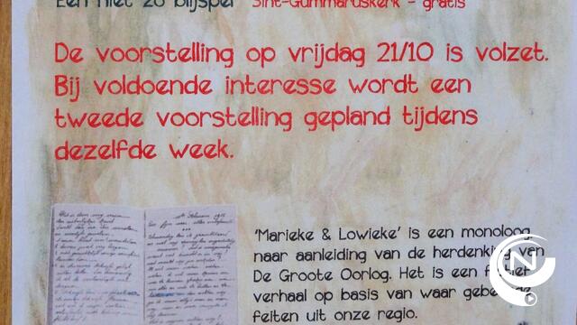 Extra speeldag Marieke en Lowieke 