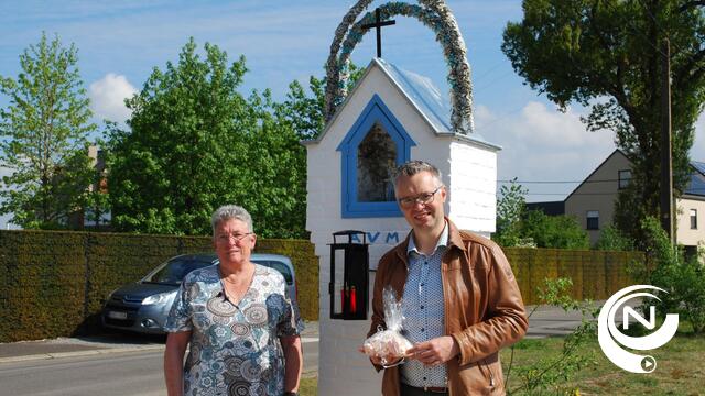 Vernieuwd kapelletje Sint-Theresiastraat