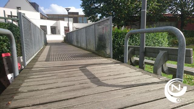 Bruggetje achter gemeentehuis in Nijlen enkele dagen onbeschikbaar