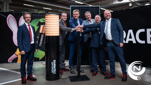Duracell neemt zonnedak met meer dan  8.000 zonnepanelen in gebruik