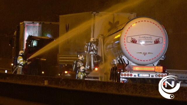 E313 weer volledig vrij na ongeval met gastankwagen in Geel-Oost : 16 uur file ellende (7)