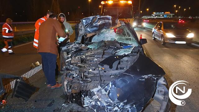 E313 : beschermengel voor bestuurder na zware crash in kettingbotsing aan Geel-West