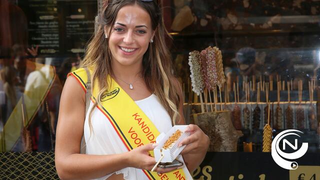 Kandidates Miss België 2019 genieten van de Missitems promo visit aan Brugge