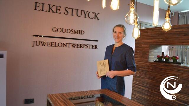 Goudsmid Elke Stuyck uit Oevel bekroond met UNIZO HIB-label