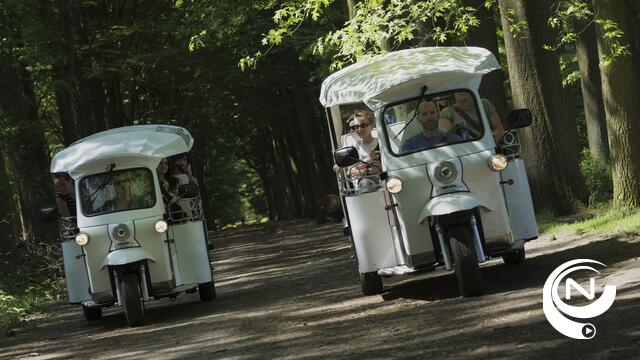 Prinsheerlijk cruisen met een eTuktuk