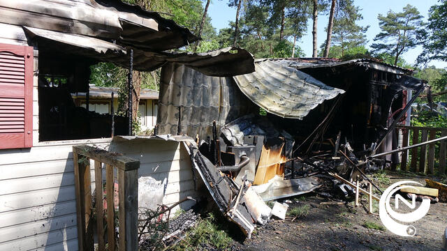 Stacaravan op EuroParcs Mol vernield door brand