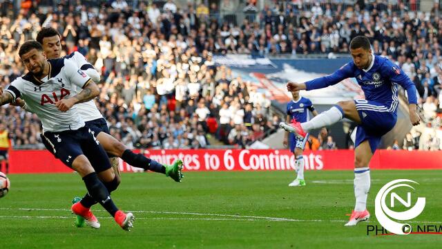 Keizer Eden Hazard loodst Chelsea naar FA Cup-finale : 4-2