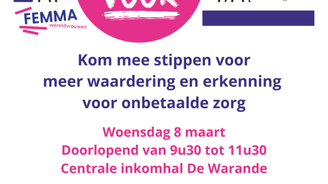 Internationale vrouwendag: Femma ijvert voor gelijke porties