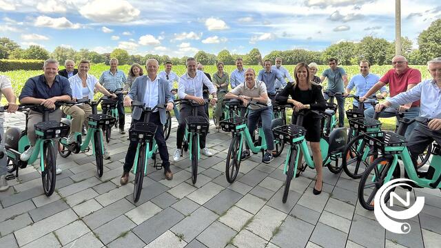 Hele Kempen trapt duurzame mobiliteit op gang: 485 elektrische deelfietsen op 95 locaties via Hoppin en Hoppy  - lijst gemeenten locaties