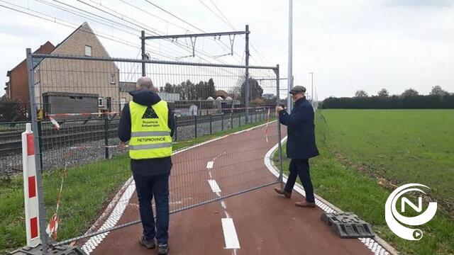Fietsostrade tussen Heistraat in Geel en Merelstraat in Mol klaar