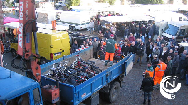 Openbare verkoop gevonden fietsen op 12 februari 