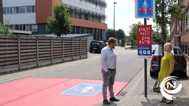 Vanaf 15 juni ‘Eerst velo en dan auto’ in fietszone