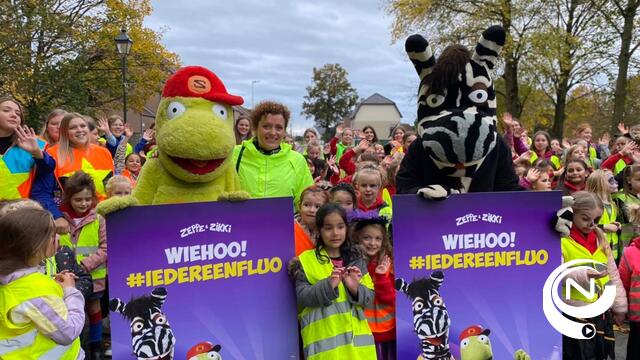  #iedereenfluo : "Zichtbaar zijn in het verkeer redt mensenlevens"