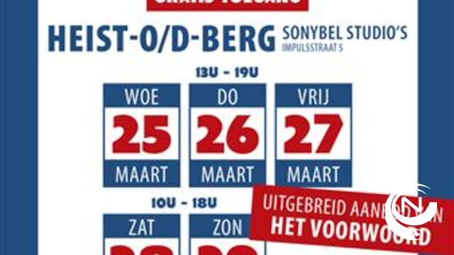 Boekenmarkt in Heist-Op-Den-Berg