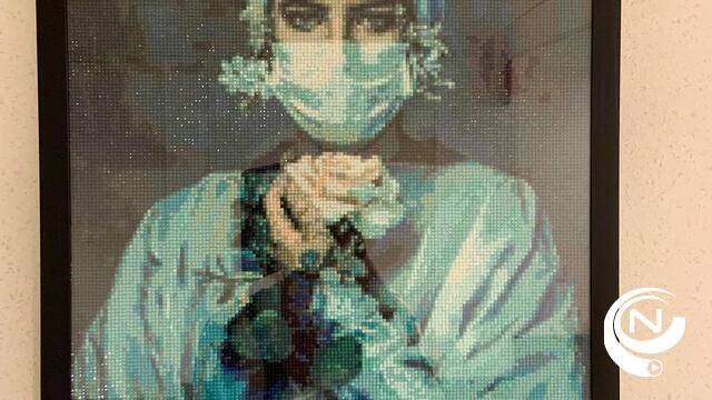 Strijd tegen het virus in beeld : prachtig eerbetoon van een patiënt aan al de AZ Turnhout-medewerkers